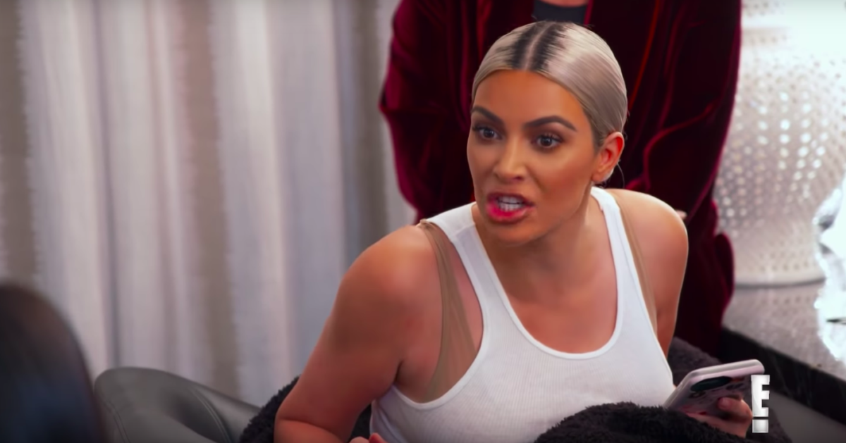 kim kardashian mad angry