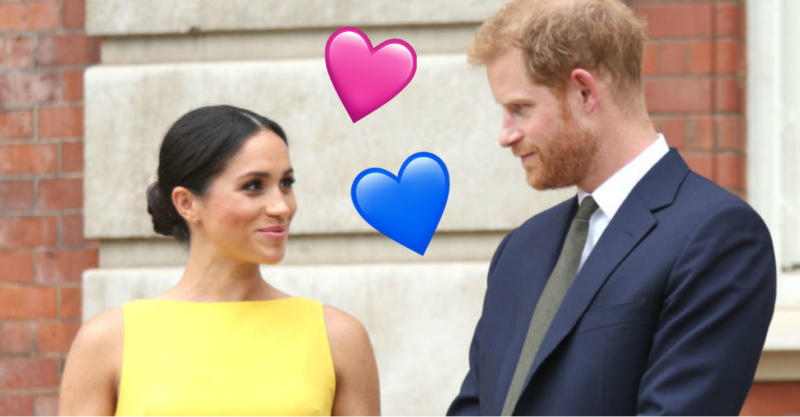 prince harry meghan markle gender hearts