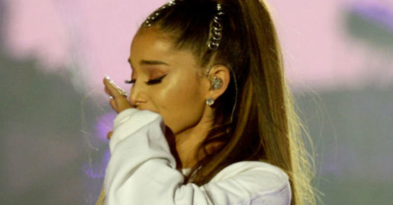 Ariana grande crying SEO