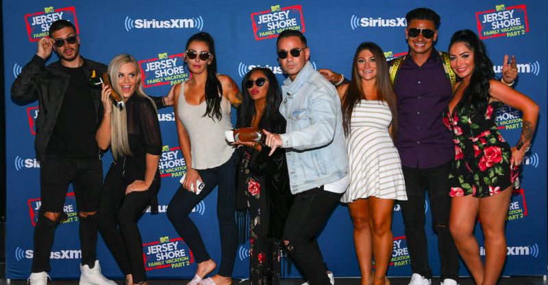 jersey shore cast Dave Kotinsky:Getty Images for SiriusXM