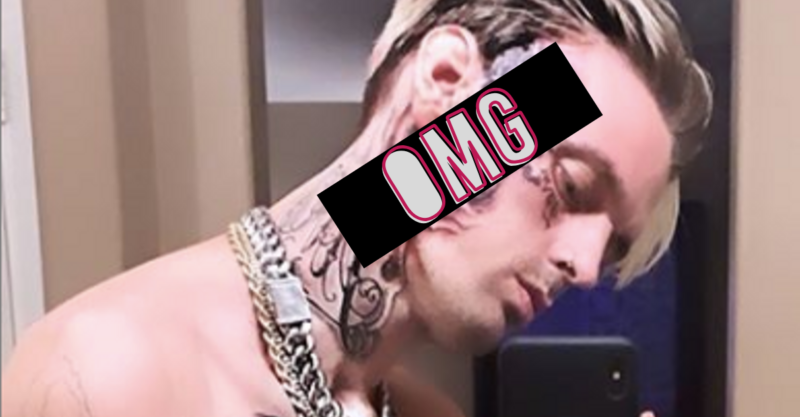 Aaron Carter face tat header