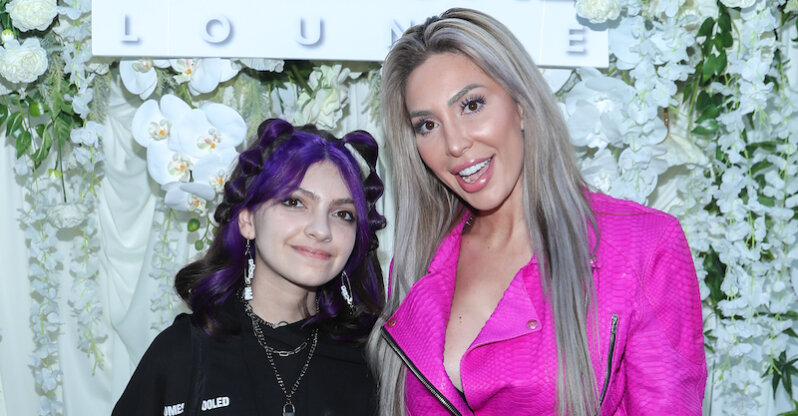 Farrah Abraham Takes Her Daughter Sophia To Get New Tongue Piercing for 15th Birthday